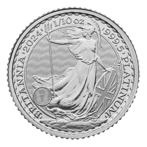 Britannia 2024 King Charles III 1/10 oz Platinmünze*