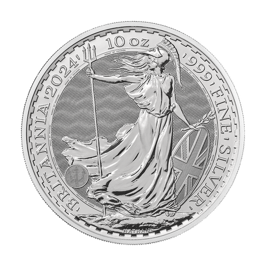 Britannia 2024 King Charles III 10 oz Silber*