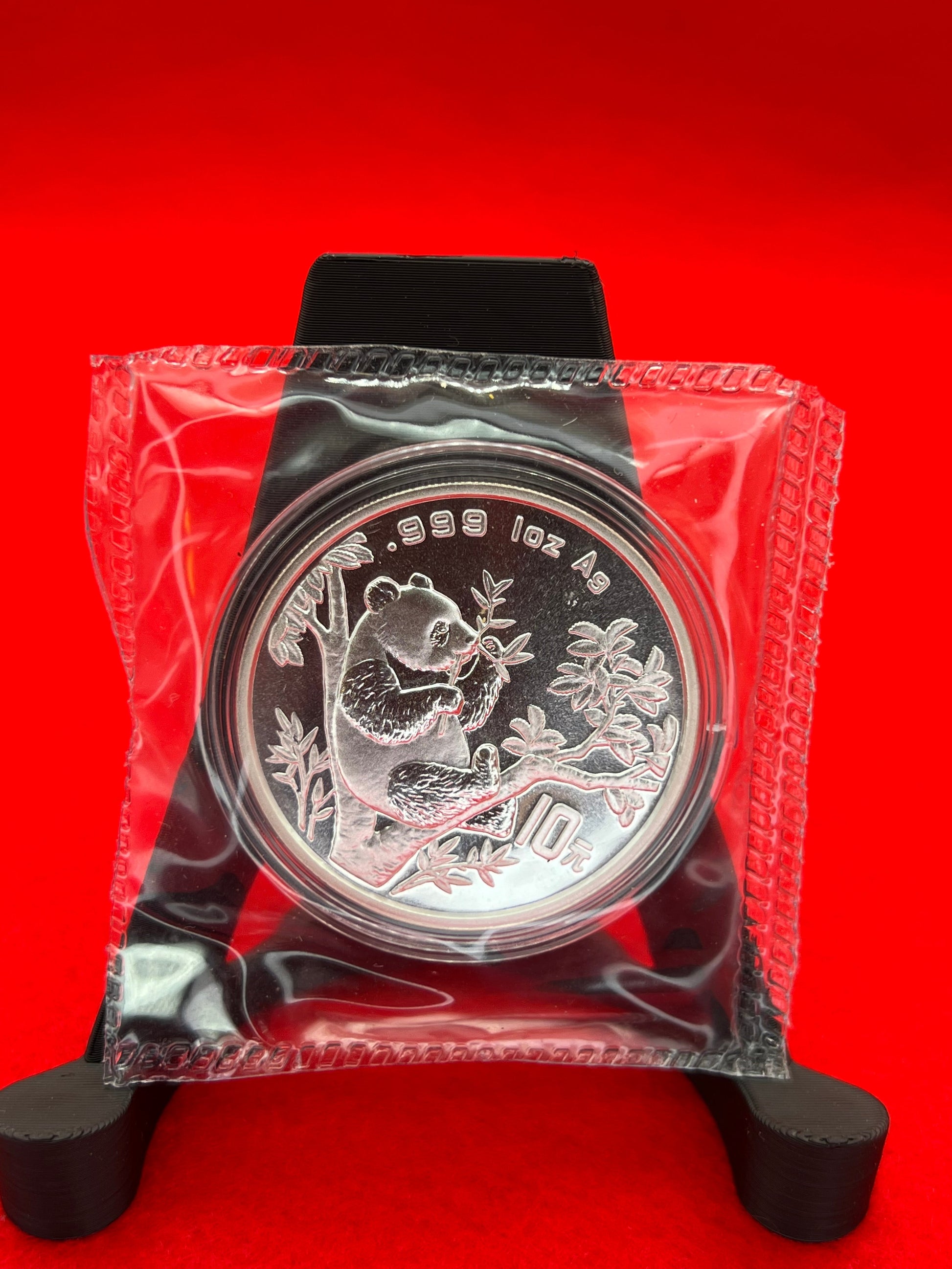 China Panda 1995 1 Oz Silbermünze*