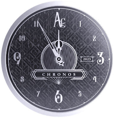 Chronos 1 Oz Silbermünze Proof Like 2023*