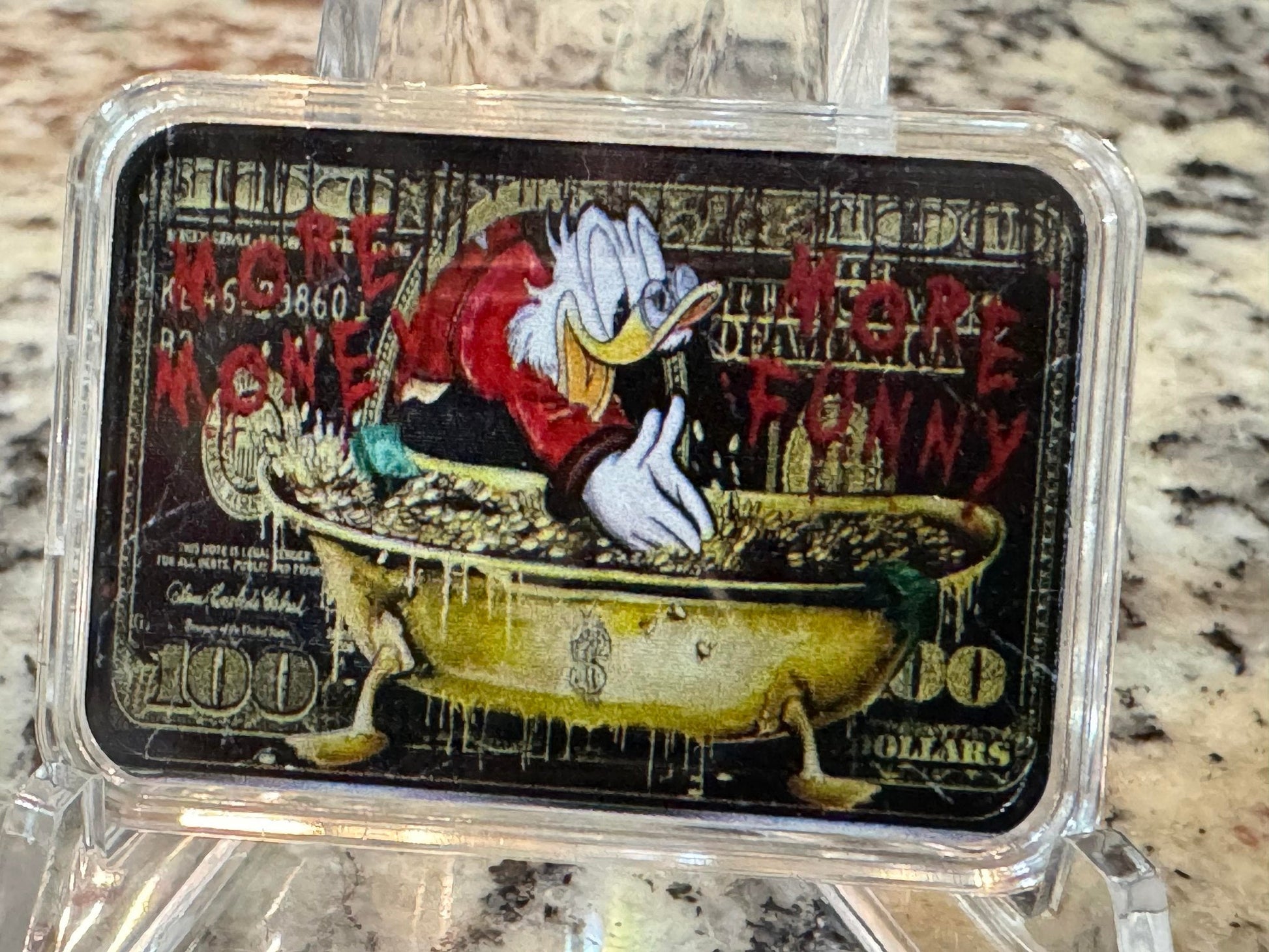 Duck Tub - $100 Bill Bar - 1 oz Silberbarren