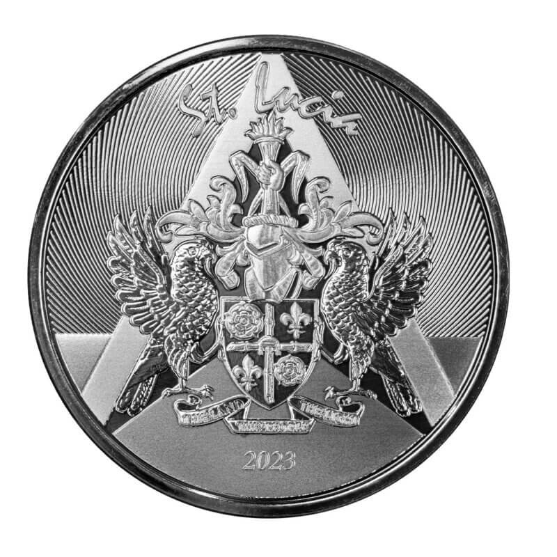 EC8 Coat of Arms 1 Oz Silbermünze 2023*