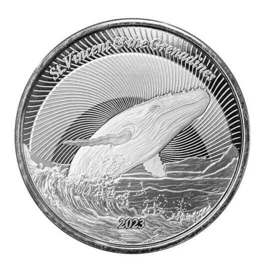 EC8 Humpback Whale 1 Oz Silbermünze 2023*