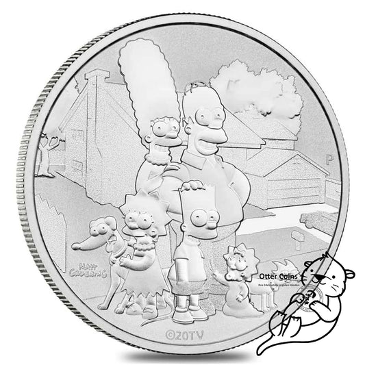 DEAL The Simpsons Family 1 Oz Silbermünze 2021*