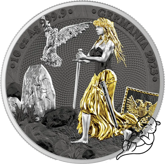 Germania 2023 10oz Silbermünze ANA Edition