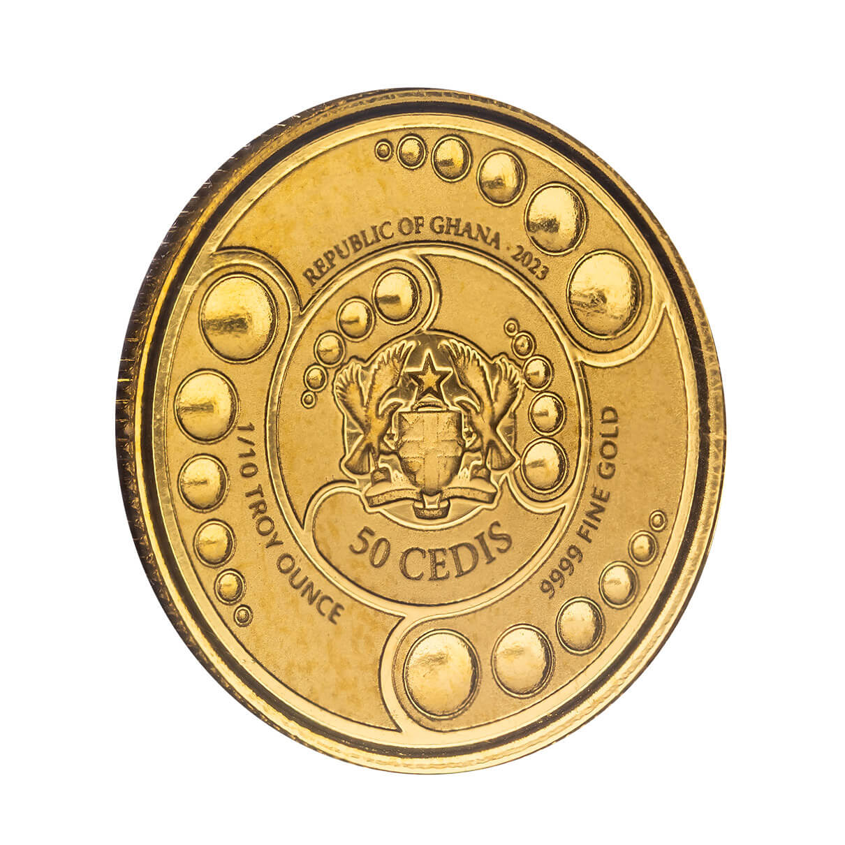 Ghana Alien 1/10 Oz Goldmünze 2023**