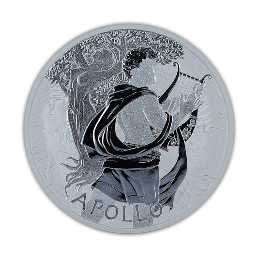 Gods of Olympus Apollo Silbermünze 1 oz 2023*