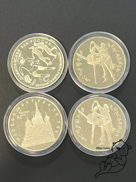 3 Rubel Silber divers*