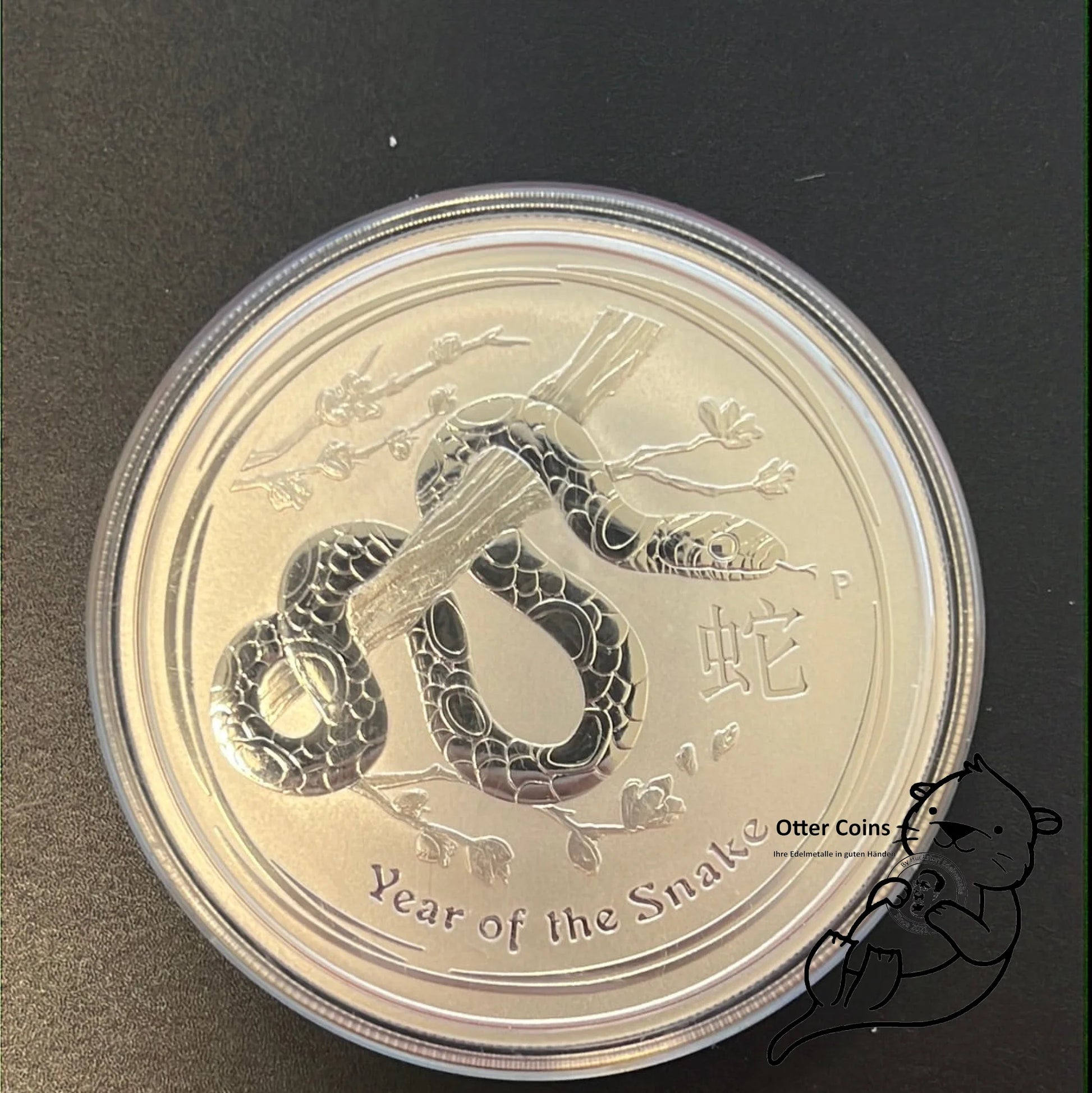 2 oz Silbermünze Australien Lunar II Schlange 2013*