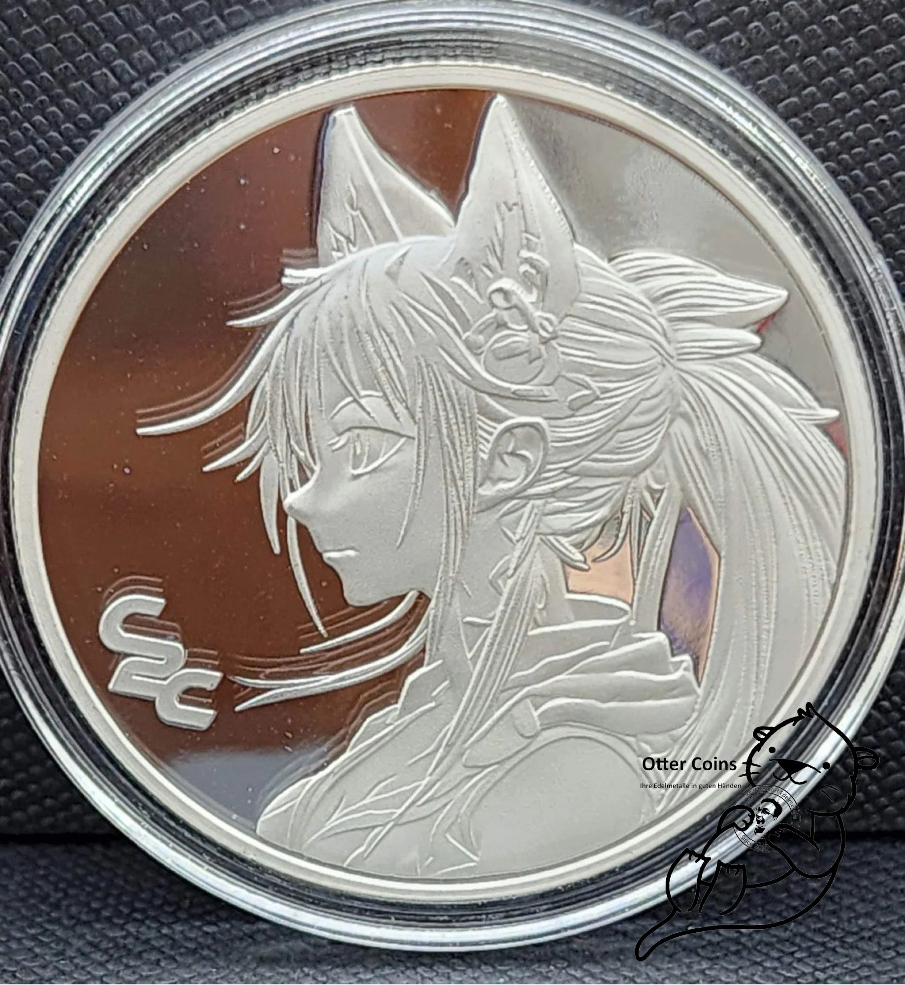Mystic Kitsune Anime Silbermünze 1 oz