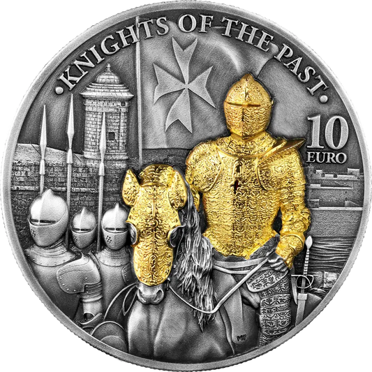 Knights of the Past Malta Knight 2 oz 2023 Silber