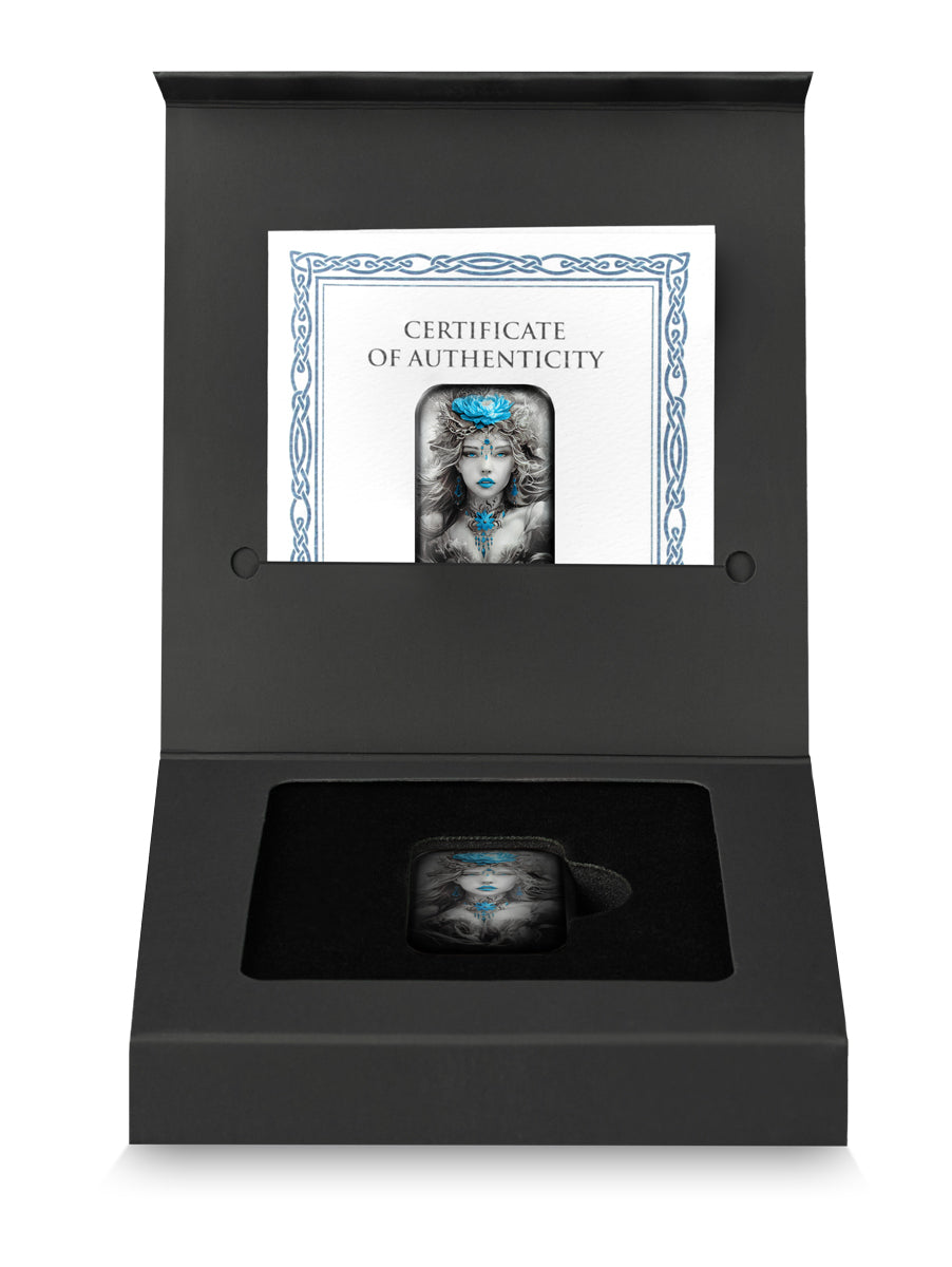 Germania Mint Goddesses Nerthus 2 oz Silberbarren