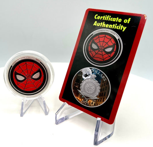 Niue Spider - Man Web Slinger Edition 1oz Silbermünze*
