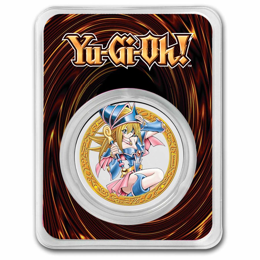 Niue Yu - Gi - Oh! The Dark Magician Girl 1 Oz Silbermünze