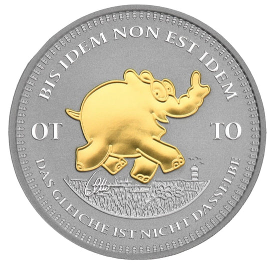 Ottifant ``Ottirand´´ Gilded 2023 Silber - Silber