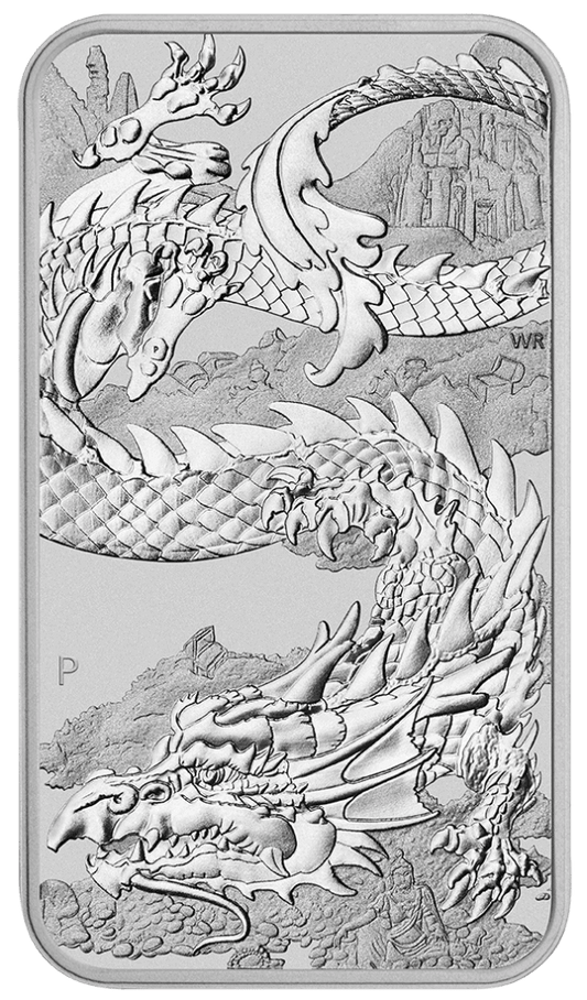 Rectangular Dragon 5 Ausgabe 2023 Silber 1 oz* - Silber