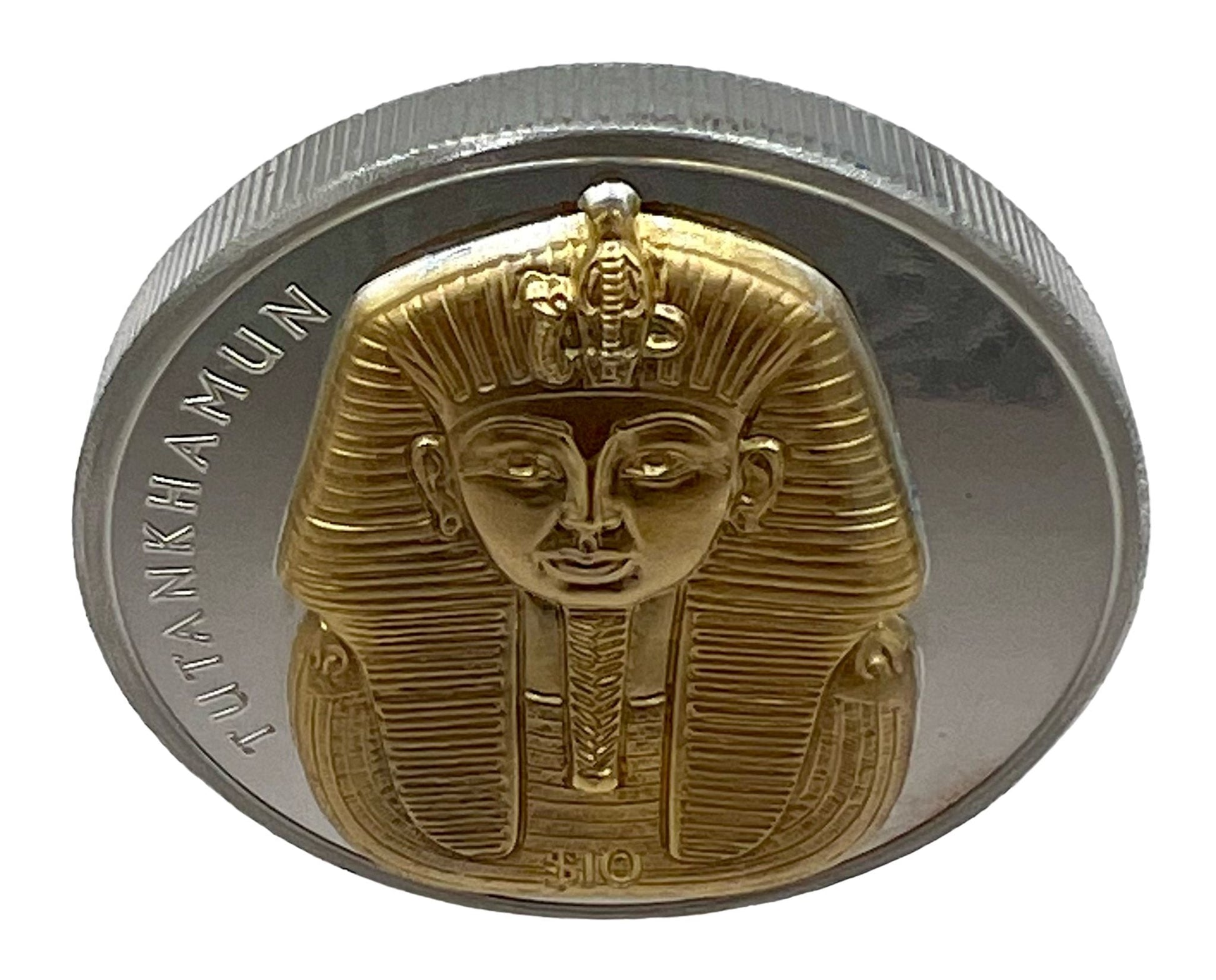 Sierra Leone 2023 King Tut´s Tomb Gilded 2oz Silbermünze*