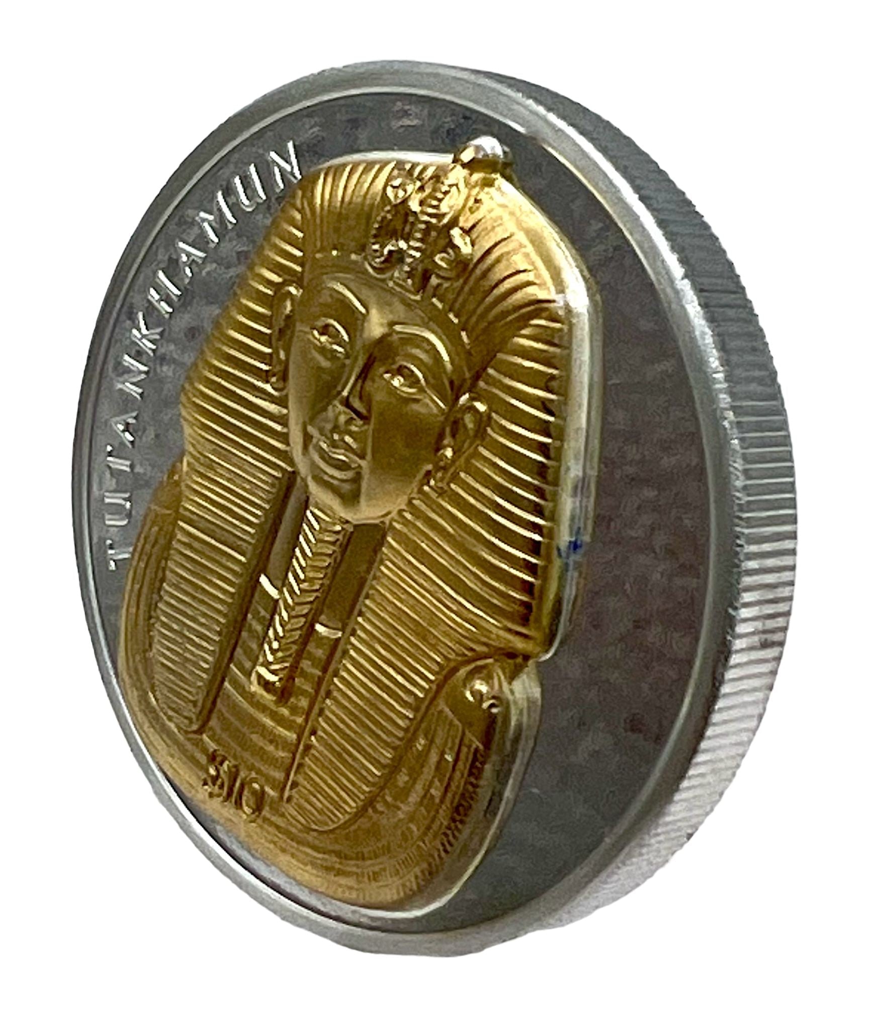 Sierra Leone 2023 King Tut´s Tomb Gilded 2oz Silbermünze*