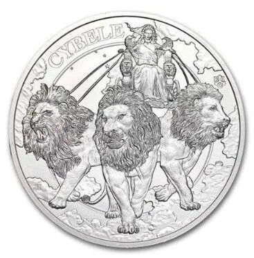 St. Helena 2024 - The Goddesses: Cybele and the Lion 1oz BU*