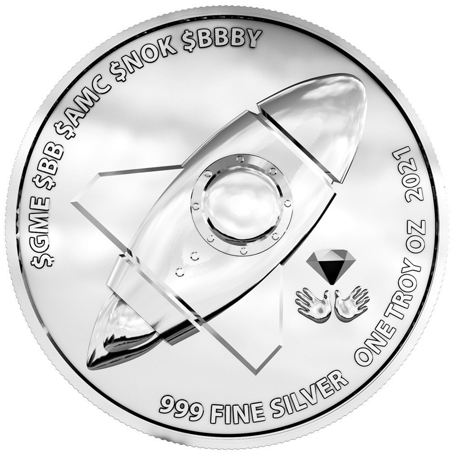 Wallstreetbets 1 oz Silber*
