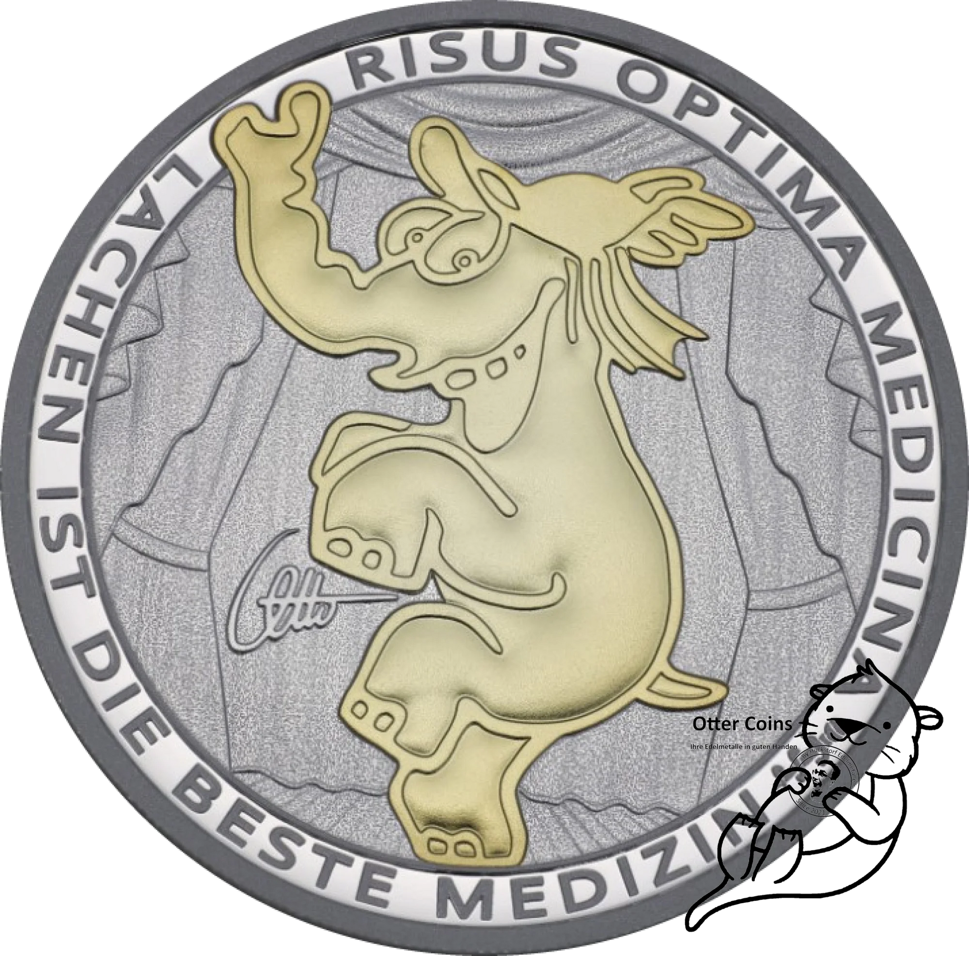 Ottifant ``Funnyfant´´ Gilded 2022 Silber* - Silber