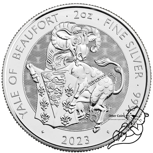 Yale of Beaufort 2 Oz Silbermünze 2023**