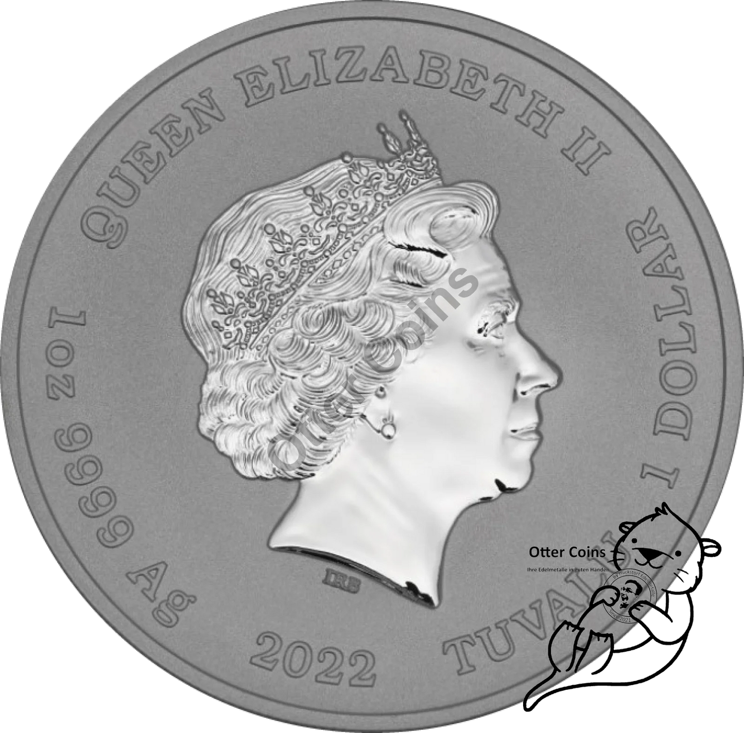 Ottifant ``Funnyfant´´ Gilded 2022 Silber* - Silber