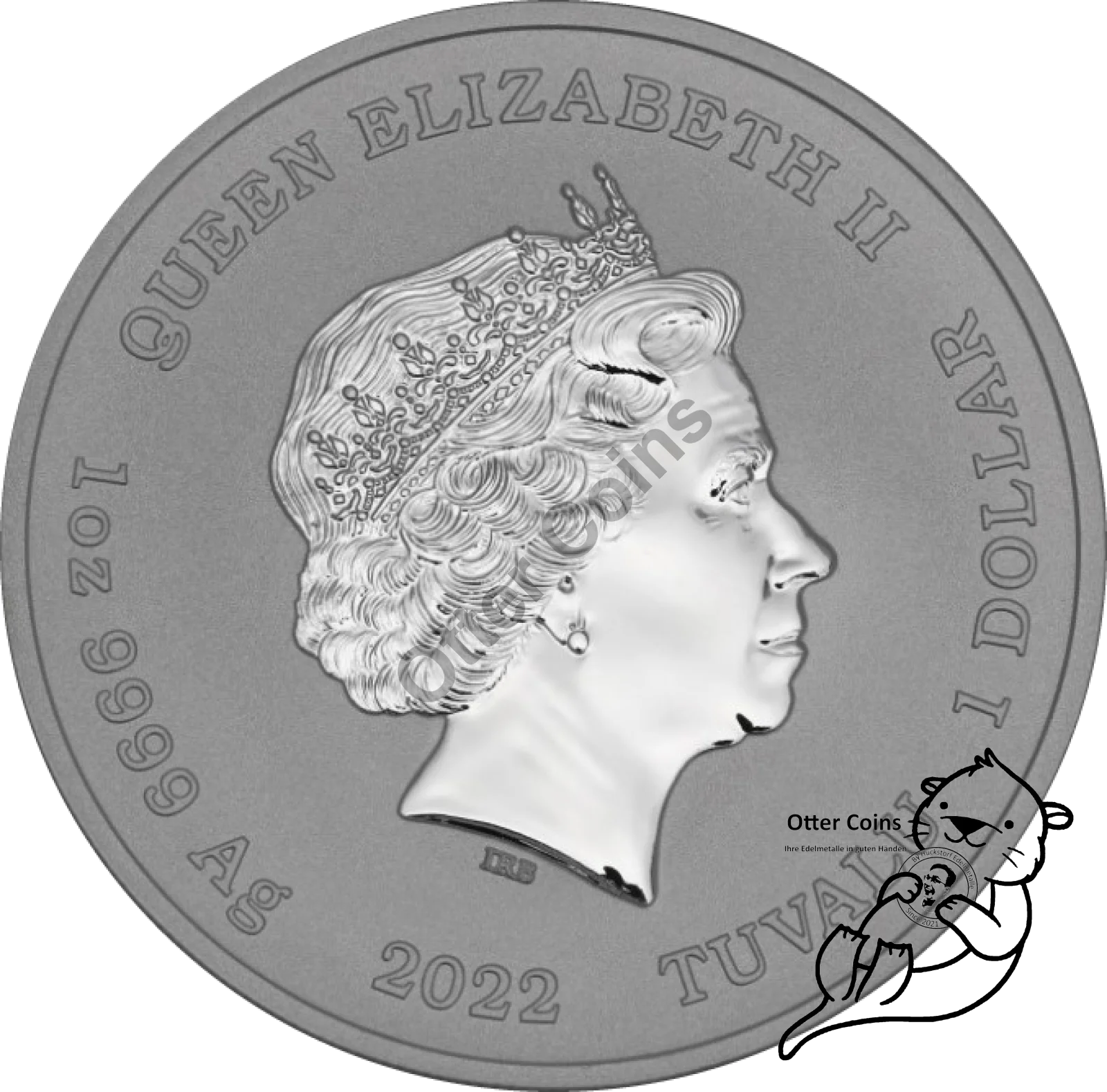 Ottifant ``Funnyfant´´ Gilded 2022 Silber* - Silber