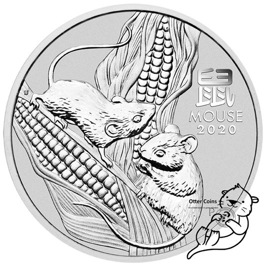 Lunar III Maus 1 oz Silber* - Silber