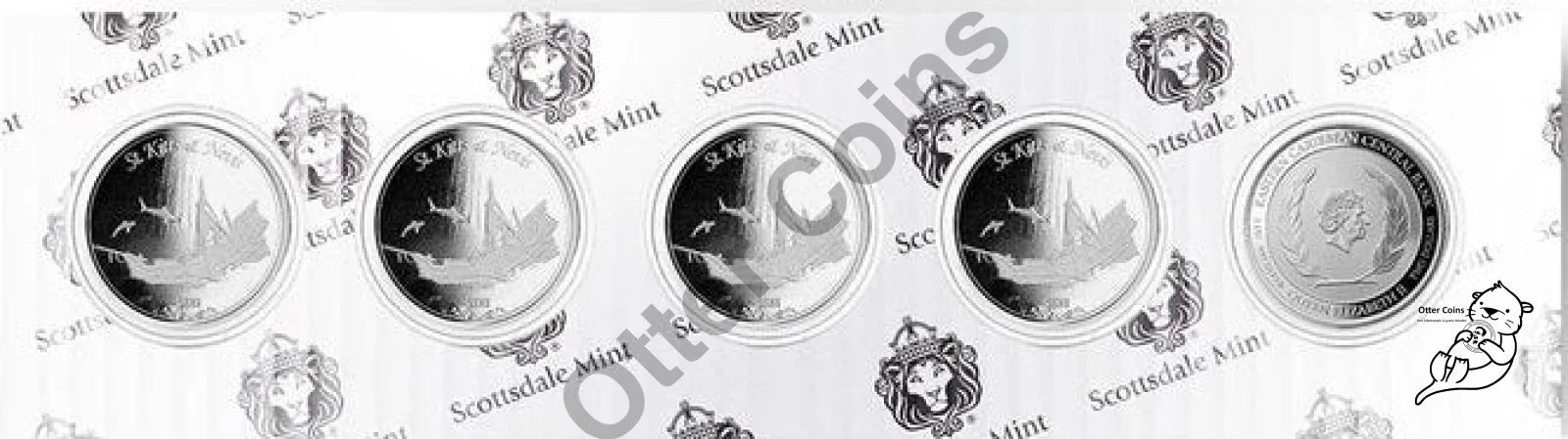 EC8 St. Kitts 1 Oz Silbermünze 2021*