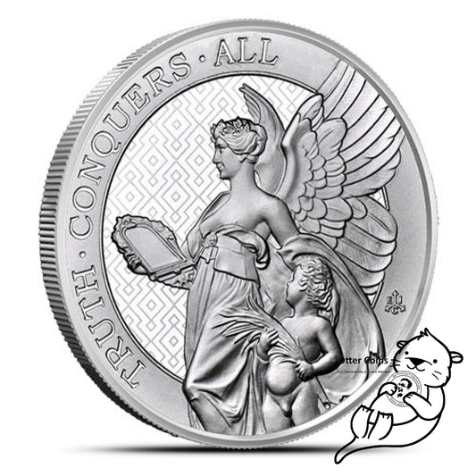 Queens Virtues Truth 1oz Silbermünze 2022*