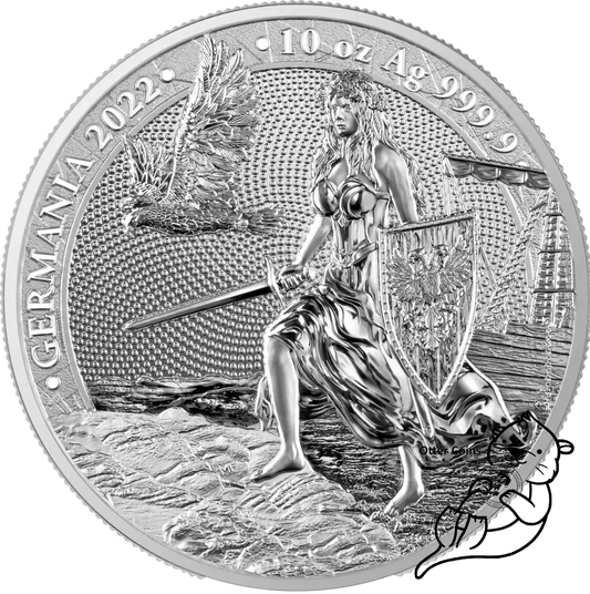 Germania 2022 10oz Silbermünze