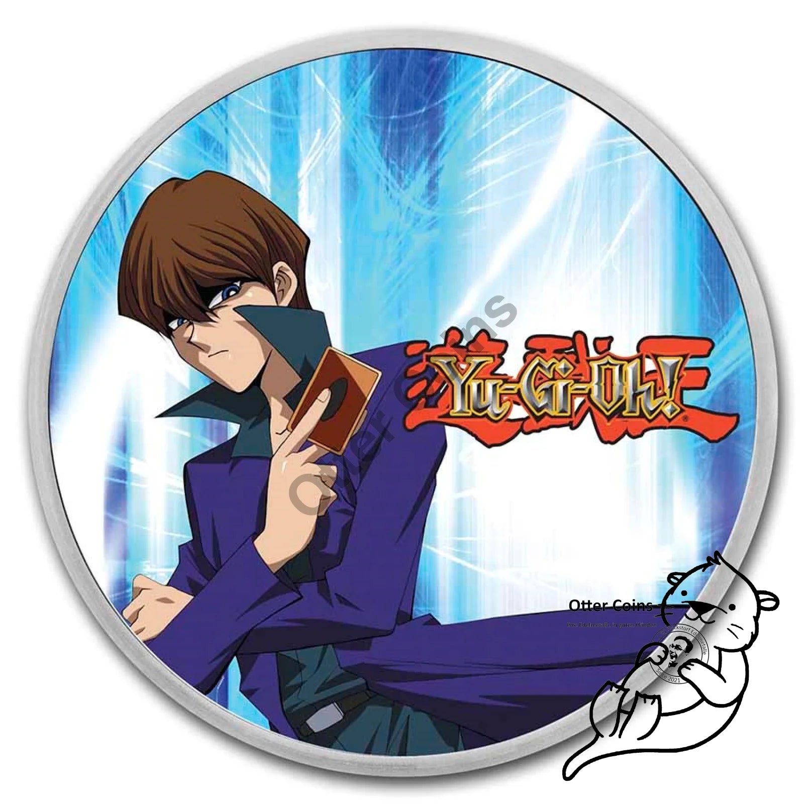 Niue Yu-Gi-Oh! SET SETO/BLUE EYES DRAGON 2x1 Oz