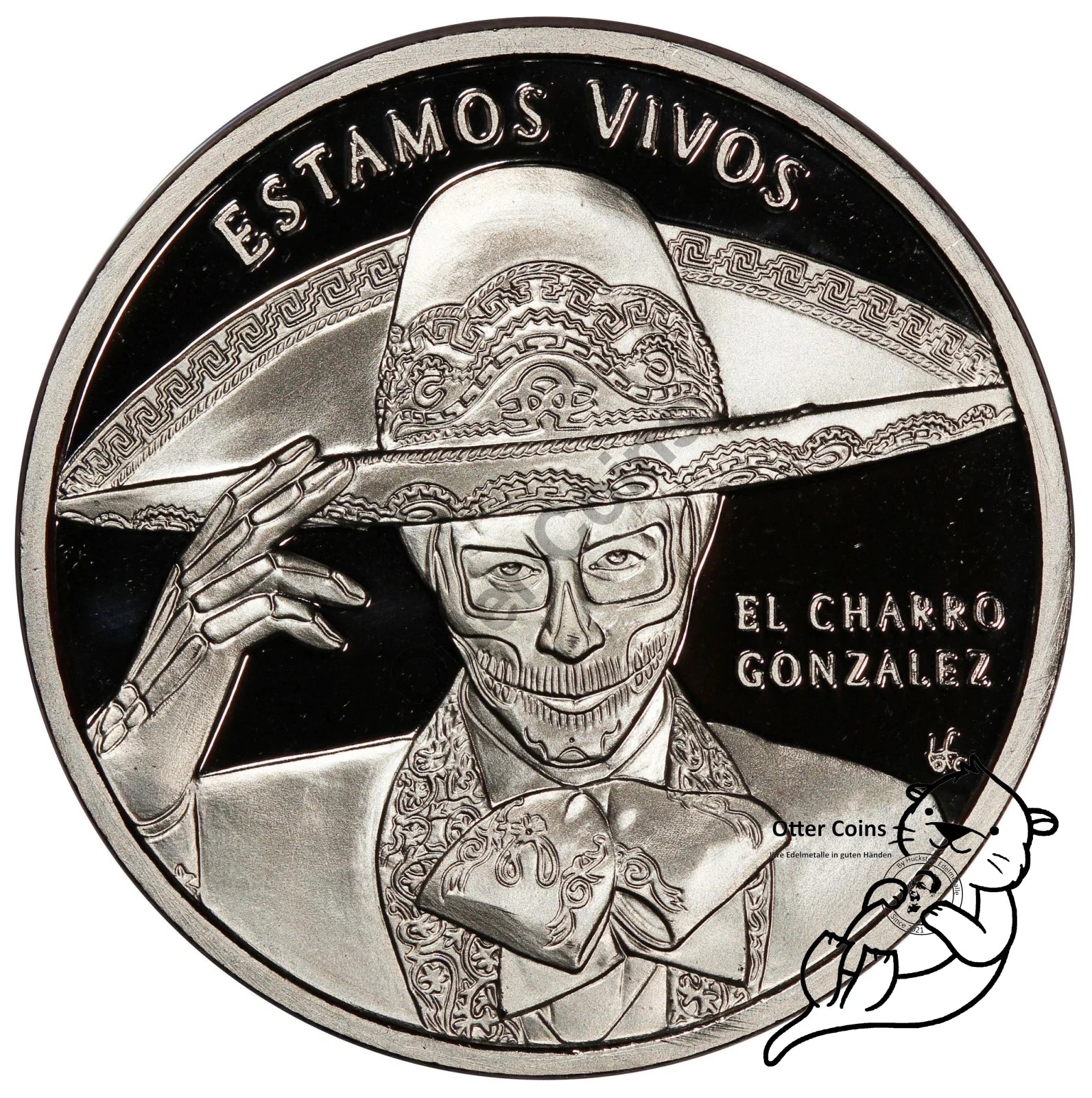 2022 Viva La Vida ``EL Charro Gonzalez´´ 1oz Silber