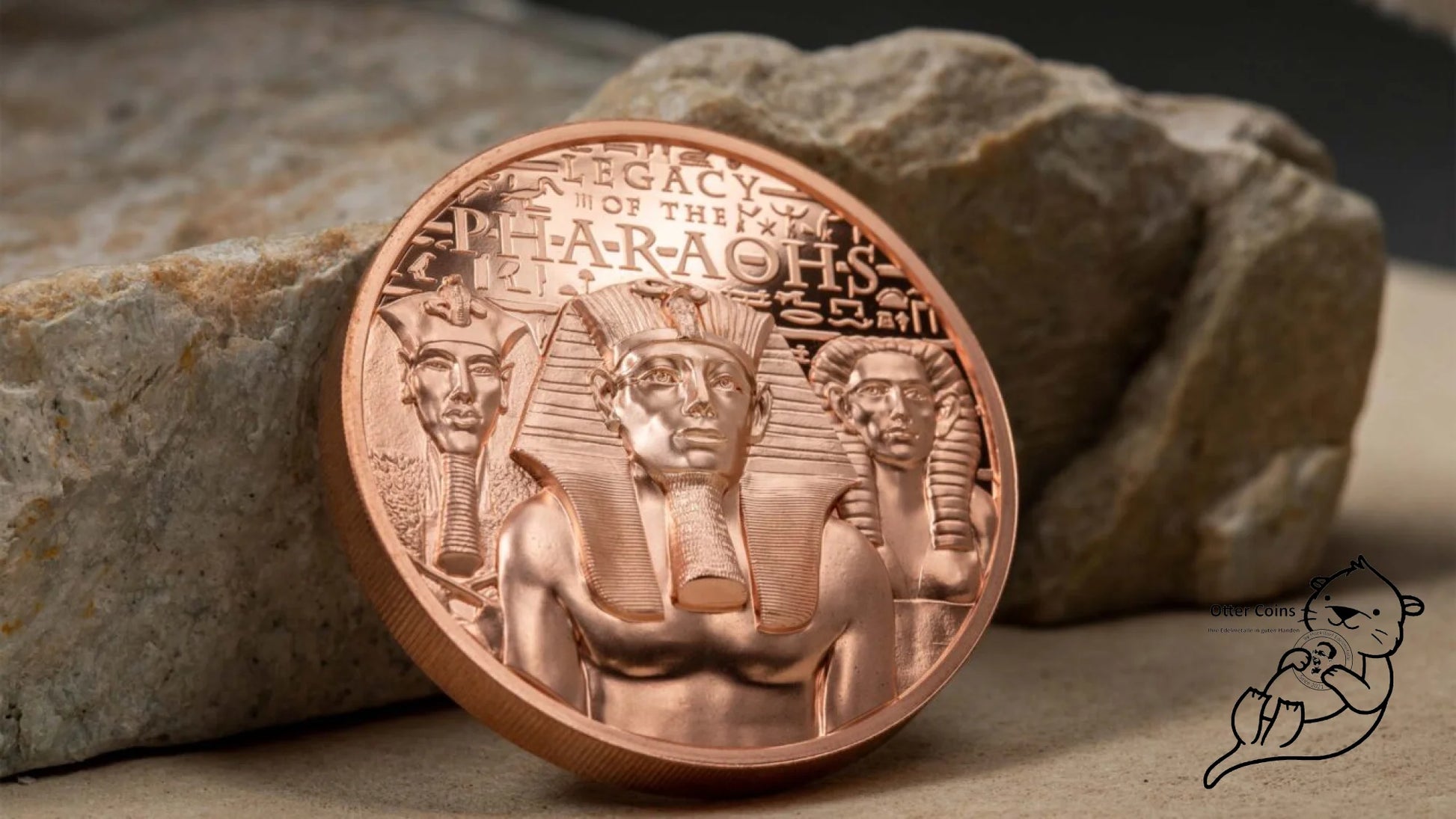 Legacy of the Pharaohs – Kupfermünze 50 gr