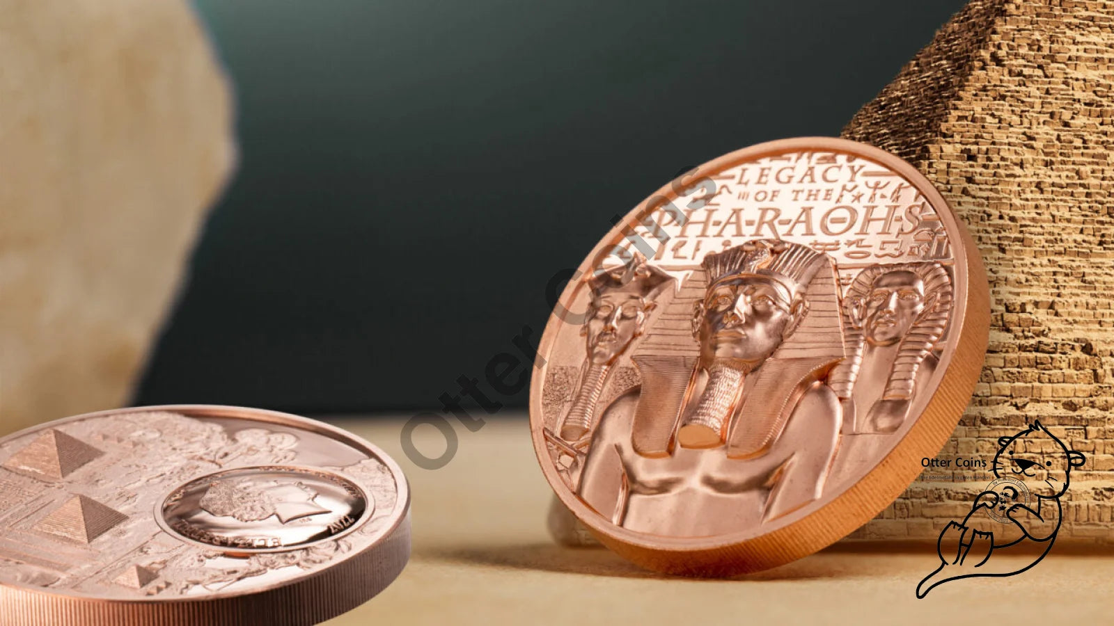 Legacy of the Pharaohs – Kupfermünze 50 gr
