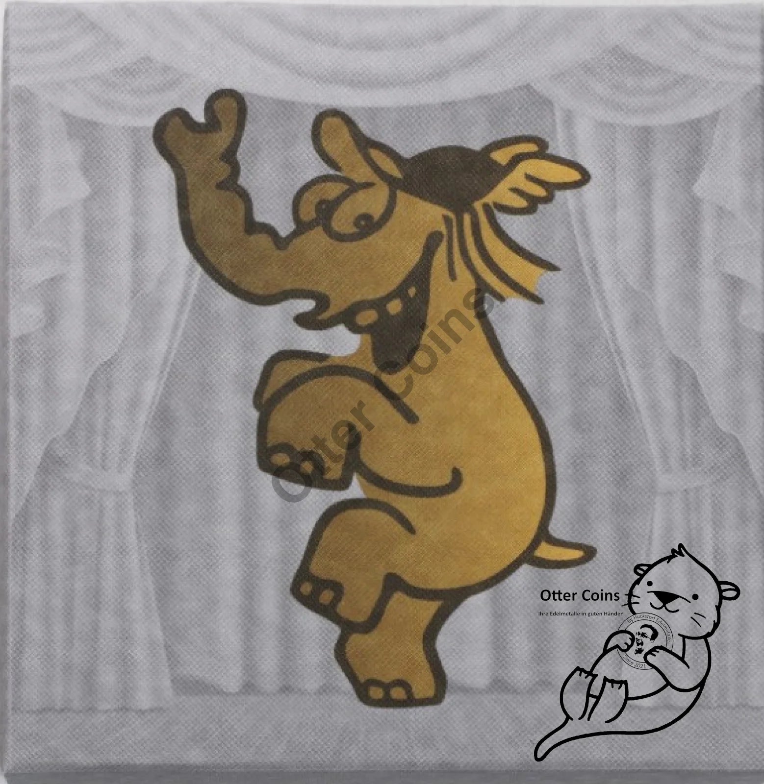 Ottifant ``Funnyfant´´ Gilded 2022 Silber* - Silber