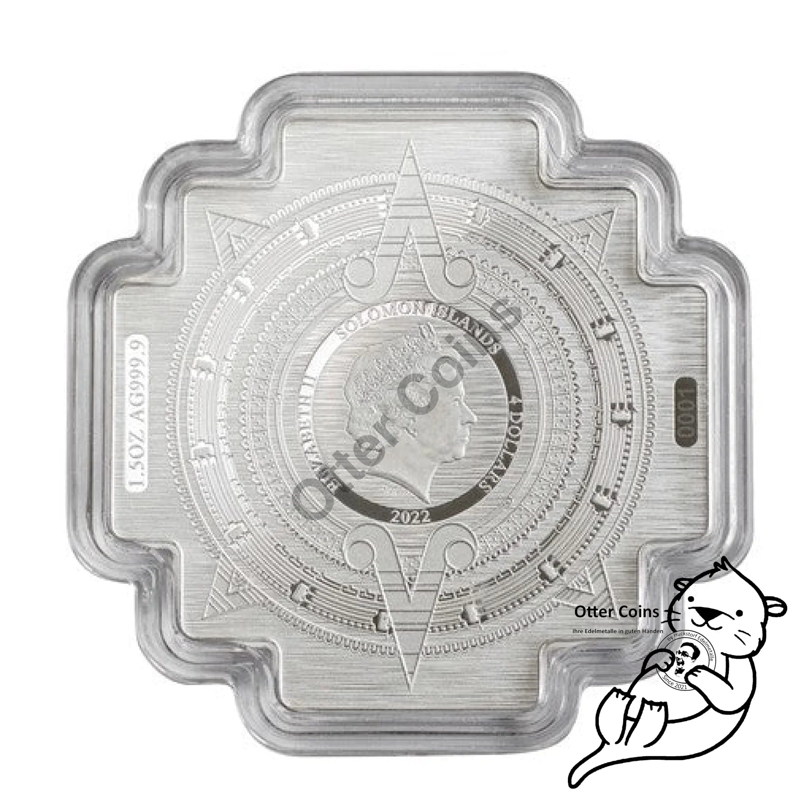 Incan House of the Sun Maze Coin 1,5oz Silber 999*