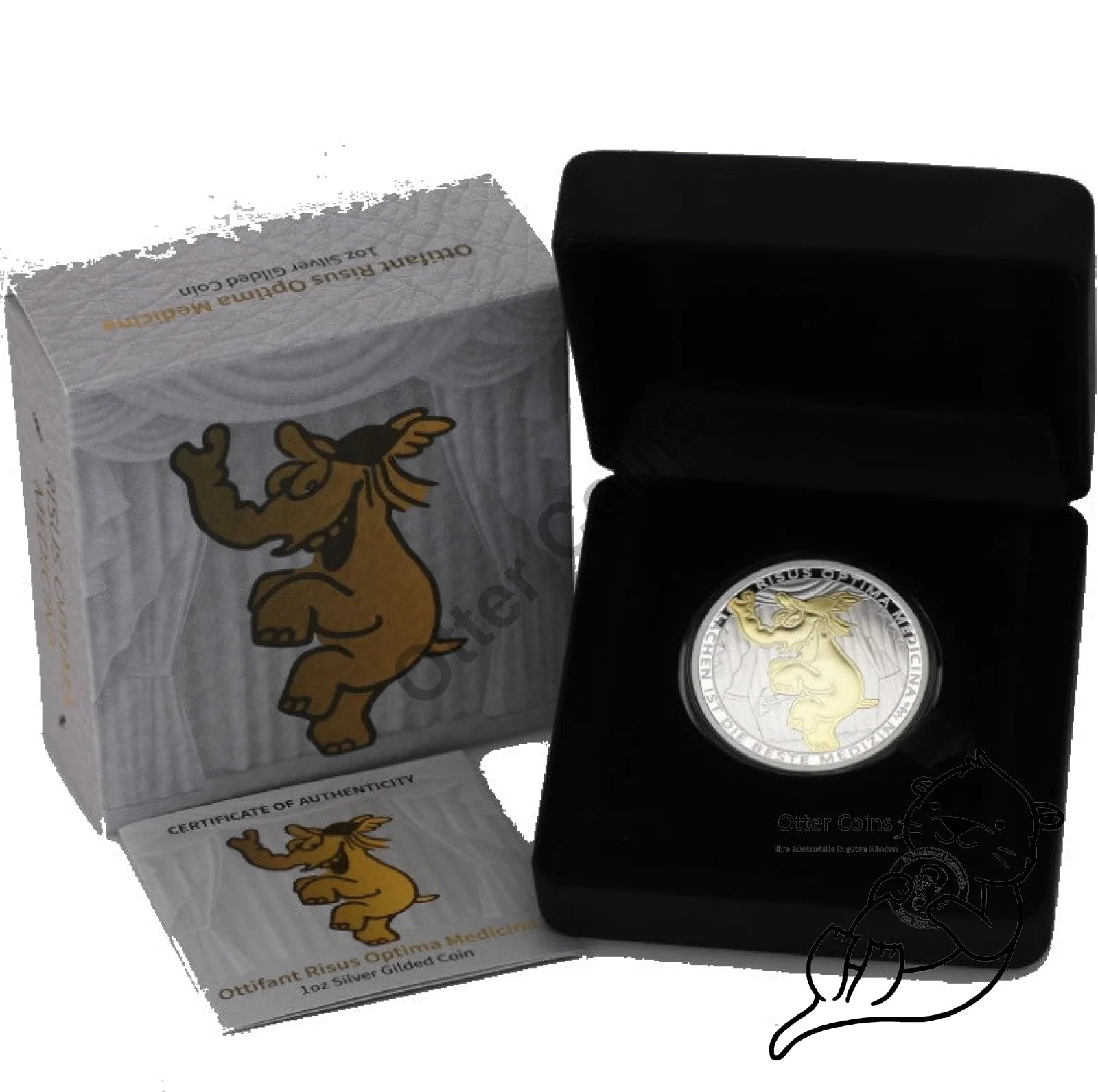 Ottifant ``Funnyfant´´ Gilded 2022 Silber* - Silber