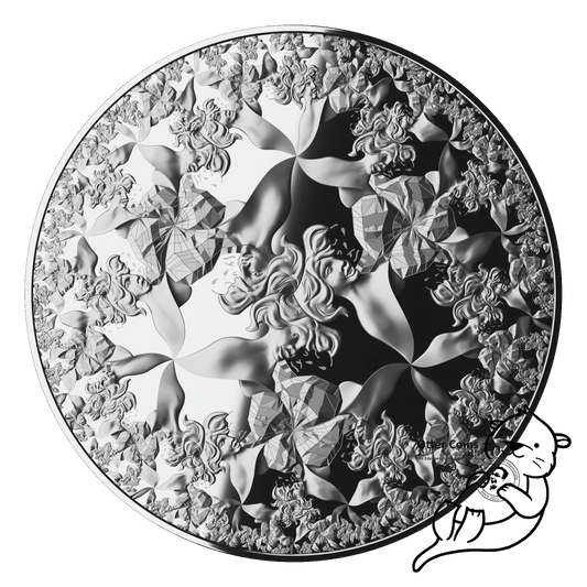 NIUE Algorithm ``Emotions´´ 2 oz Silbermünze 2022 Proof