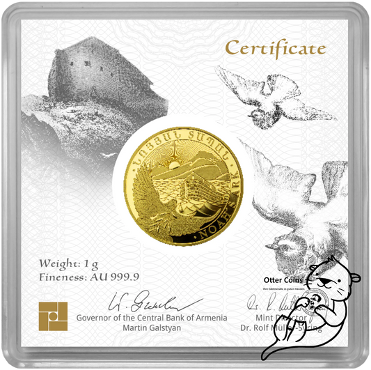 Arche Noah 1gr Gold 2022**