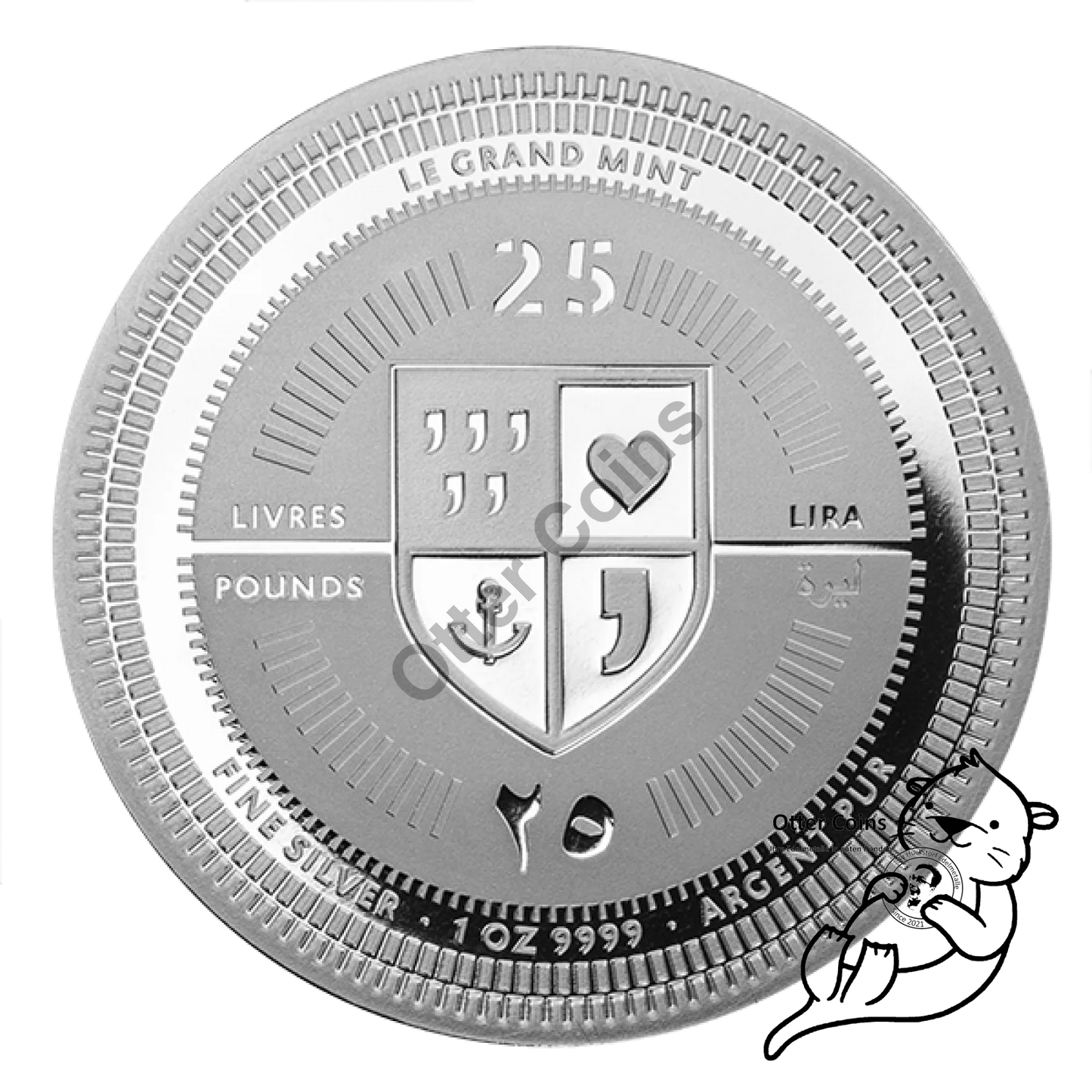 Armadillo 2020 Silbermünze 1oz Evolution II Gürteltier PROOF