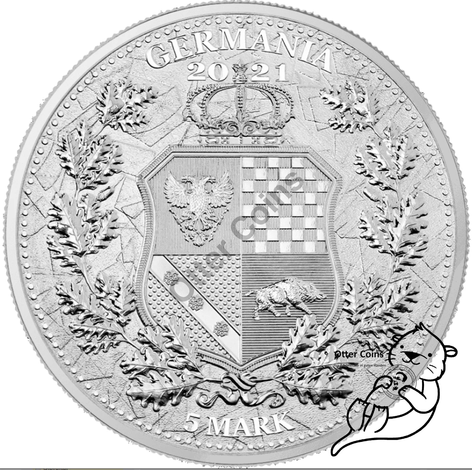 Germania Mint Allegories Austria & Germania 1 Oz