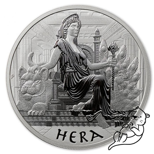 Gods of Olympus Hera Silbermünze 1 oz 2022*