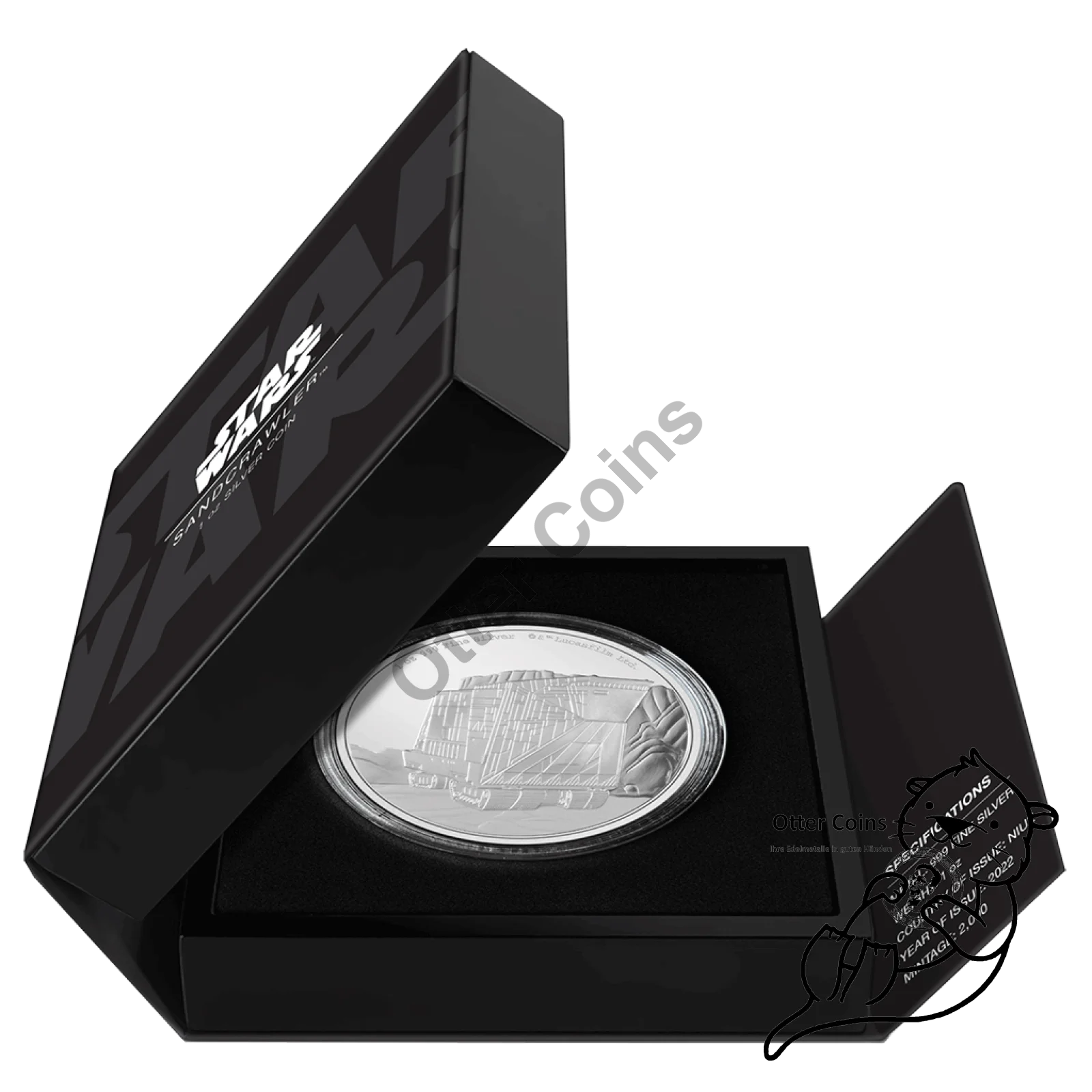 STAR WARS Sandcrawler 1 Oz Silbermünze 2022*
