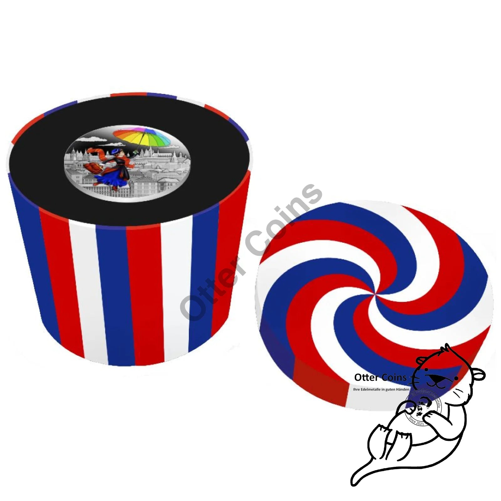 Magical Nanny Mary Poppins 1 Oz Silbermünze 2022*