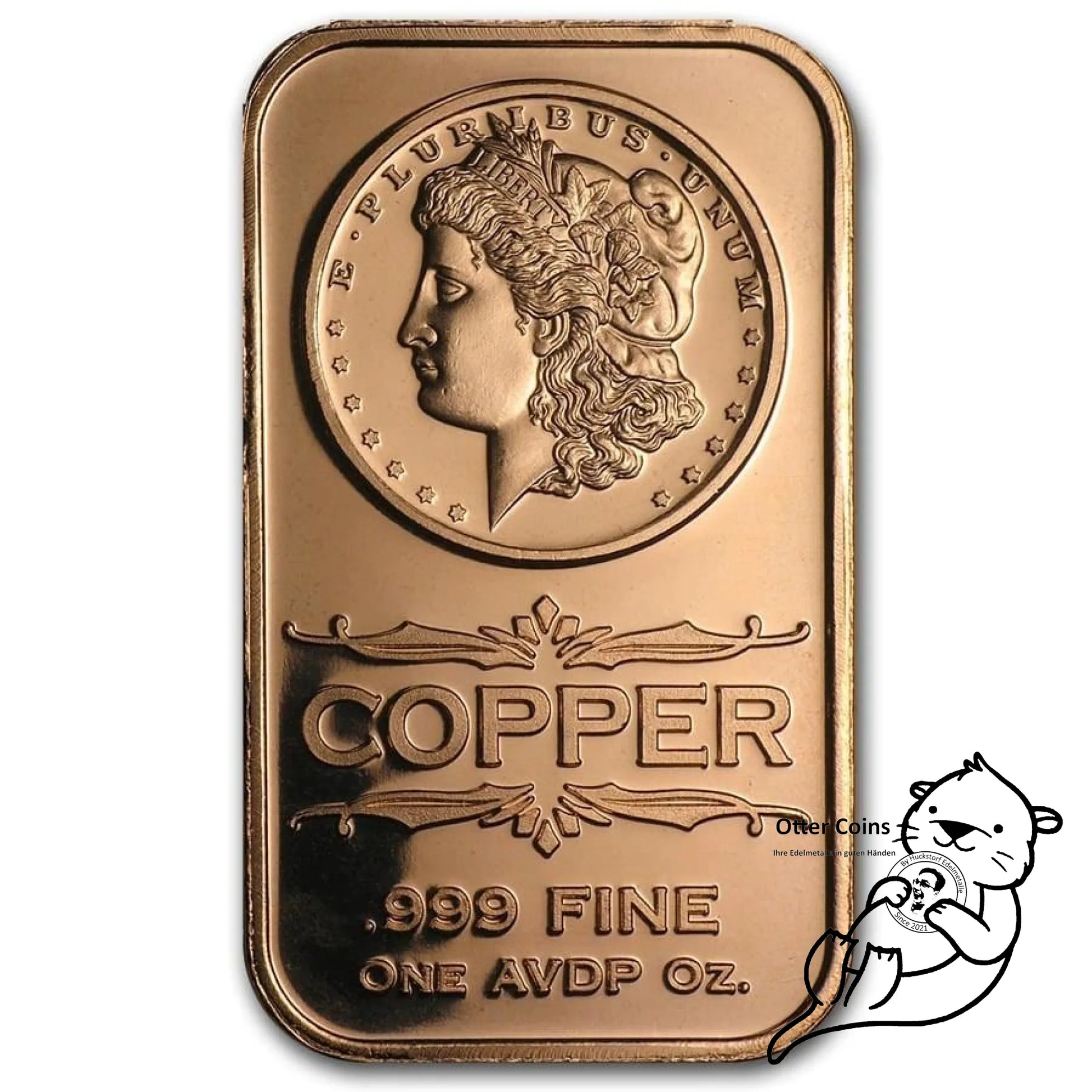Morgan Dollar 1 Oz Kupferbarren
