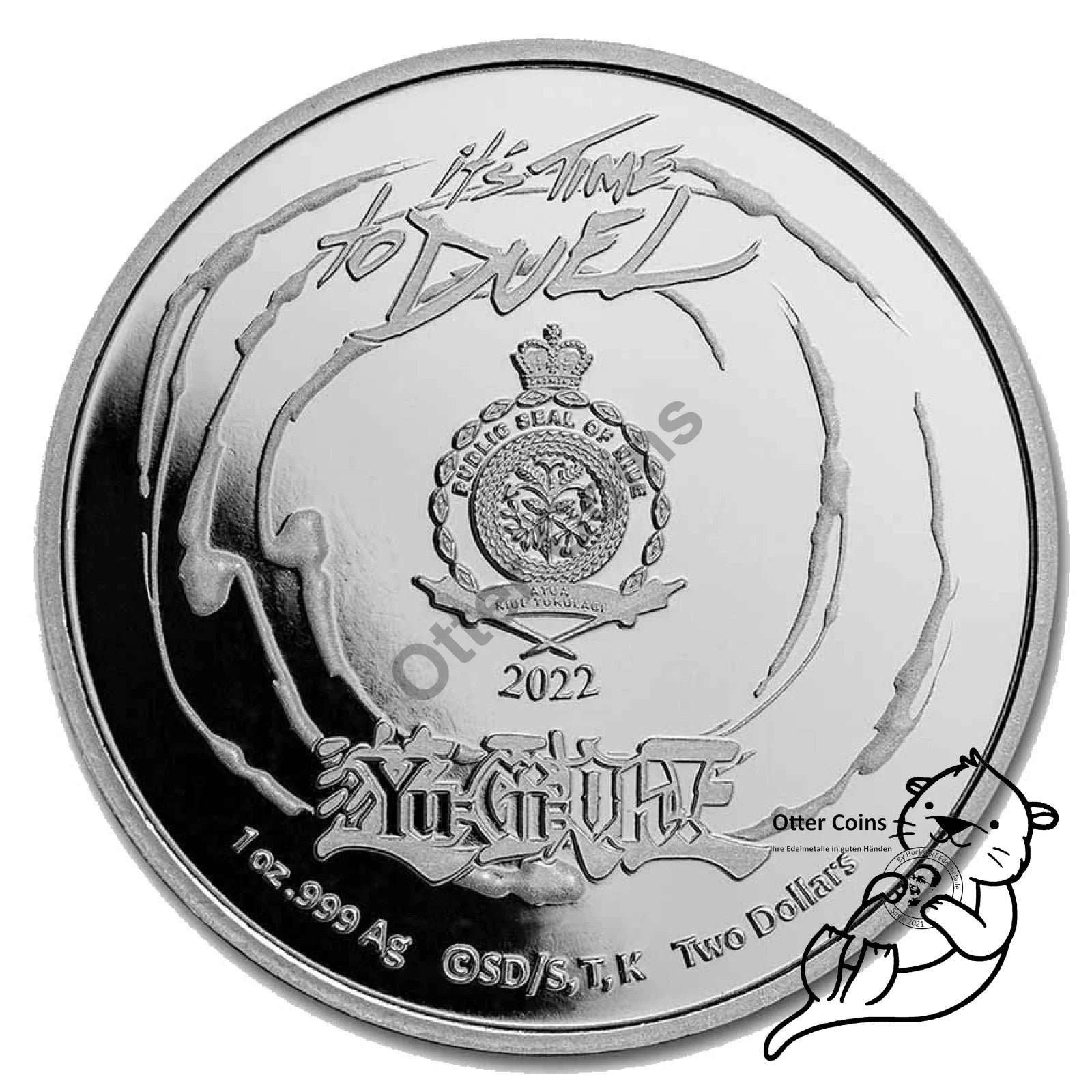 Niue Yu - Gi - Oh! Yami Yugi 1 Oz Silbermünze 2022*