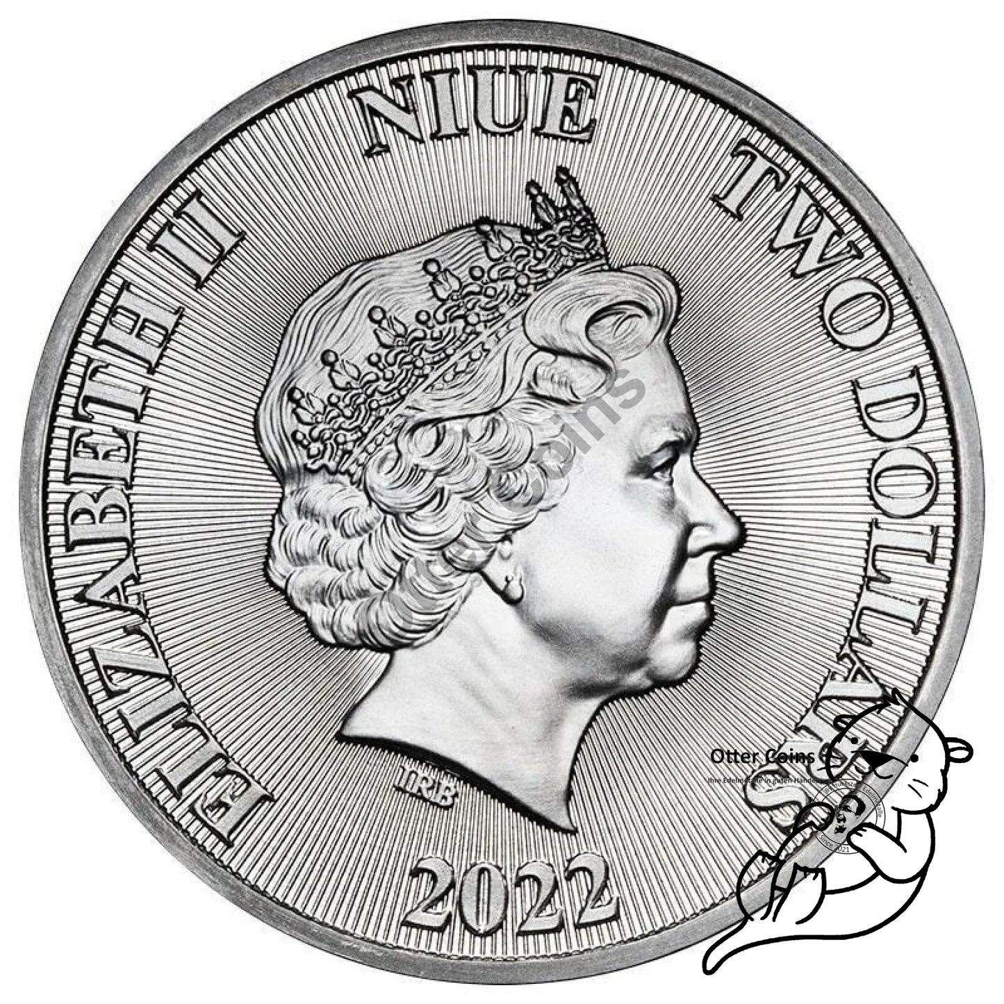 Roaring Lion 1 Oz Silbermünze 2022