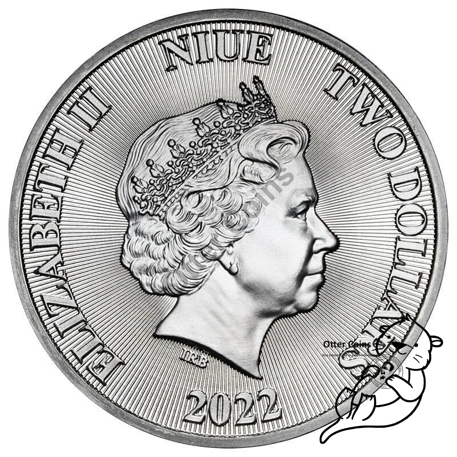 Roaring Lion 1 Oz Silbermünze 2022